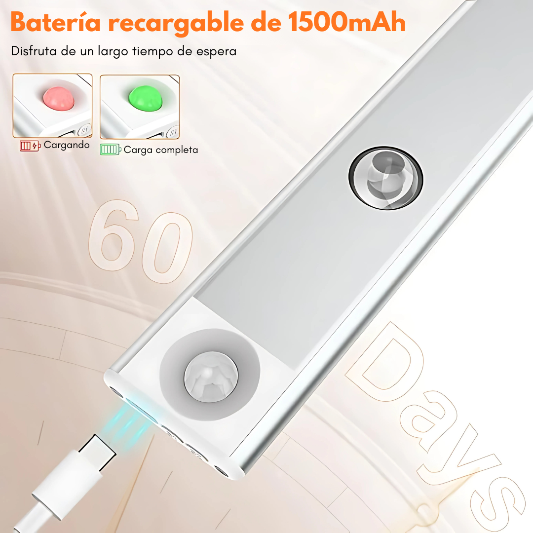 LUZ INTELIGENTE CON SENSOR – Iluminación práctica y automática para tu hogar