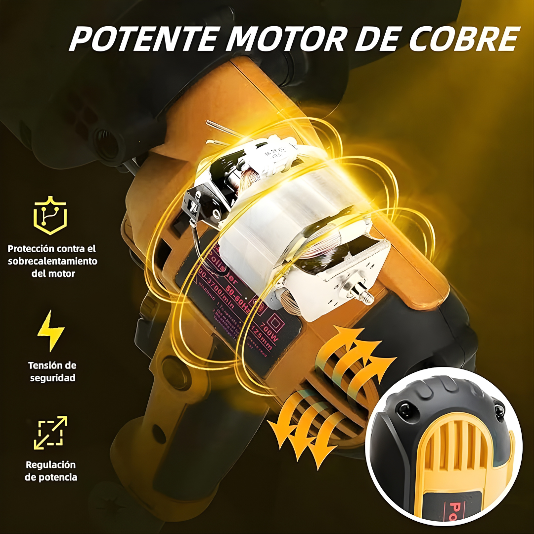 PULIDORA DE BRILLO – Acabado profesional, control total y brillo uniforme en cada superficie