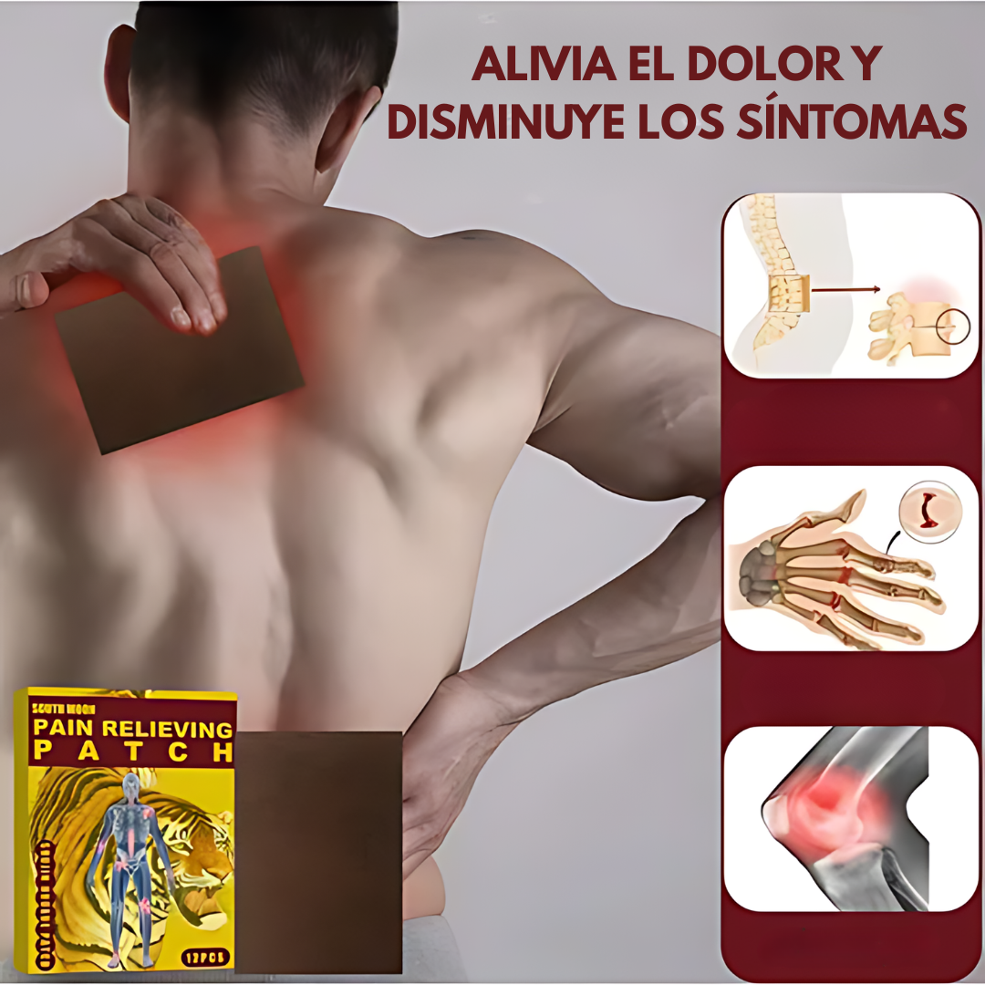 PARCHE TERAPÉUTICO PARA DOLORES ARTICULARES (16 Unds) – Alivio rápido y eficaz