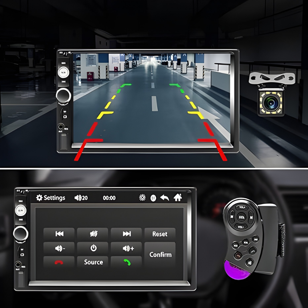 PANTALLA PARA CARRO – Conectividad inteligente, entretenimiento en ruta y conducción más cómoda