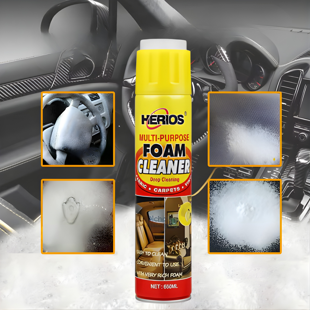 FOAM CLEANER LIMPIADOR MULTIUSOS 650ML (EL ORIGINAL) – Limpieza profunda automotriz, espuma activa y acabado profesional