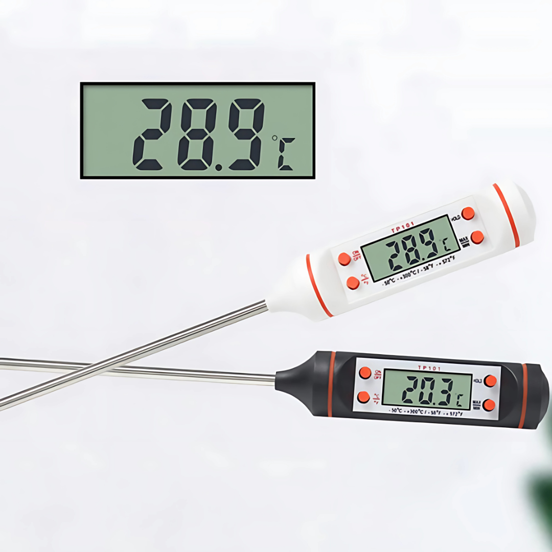 TERMÓMETRO DIGITAL DE COCINA – Cocina precisa, sin adivinar la temperatura