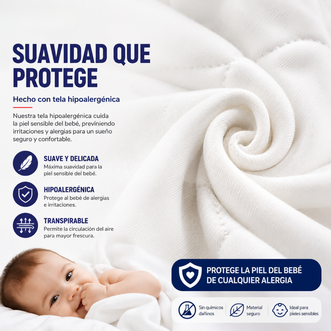 EDREDÓN PARA BEBÉ - Protección, ternura y abrigo: todo lo que tu pequeño necesita desde el primer día.