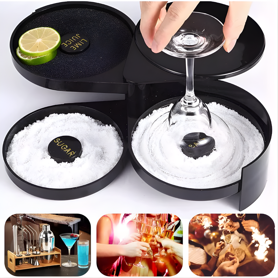 ESCARCHADOR DE 3 DIVISIONES – Copas perfectas en segundos como en un bar profesional