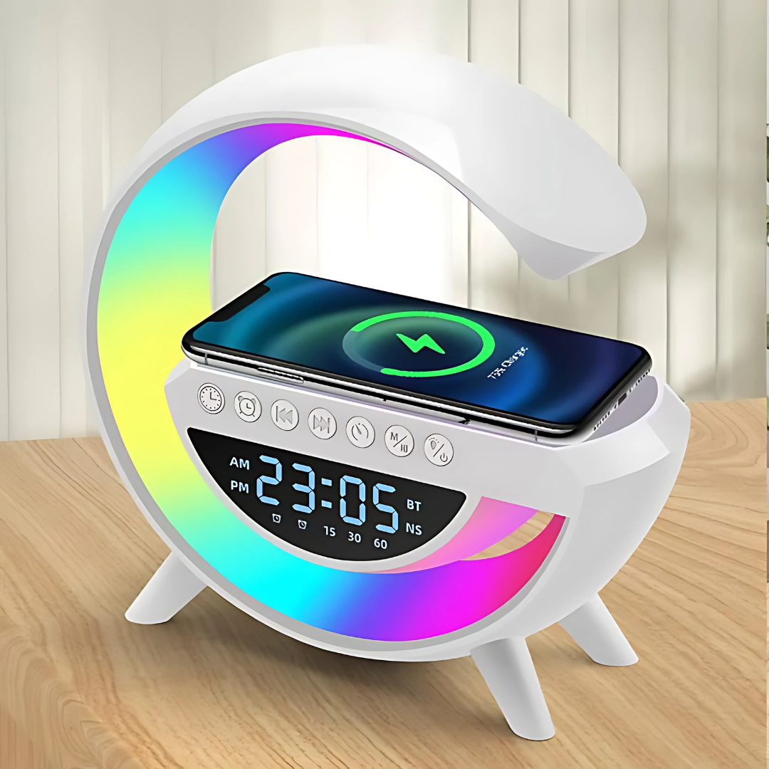 Radio Reloj – Iluminación, sonido y carga en un solo lugar