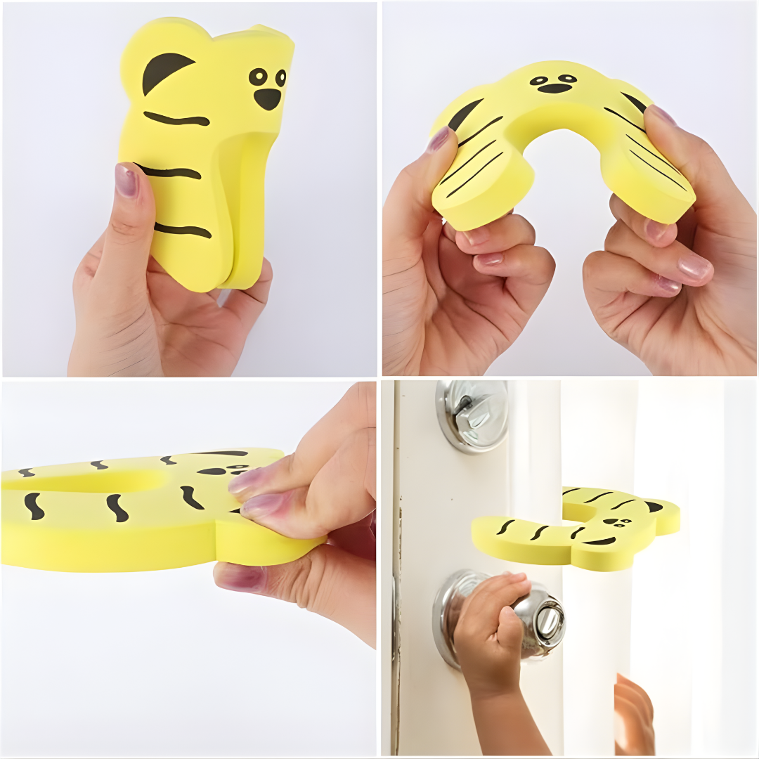 PROTECTORES DE DEDOS PARA PUERTAS – Seguridad infantil, prevención de accidentes y tranquilidad en el hogar