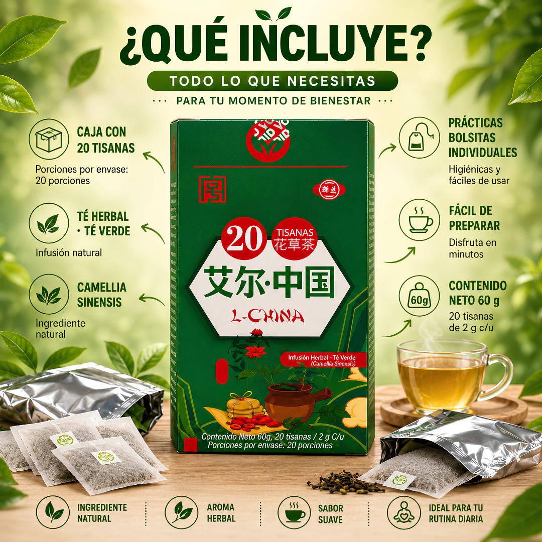 TÉ CHINO PROTECTOR HÍGADO – Bienestar digestivo diario