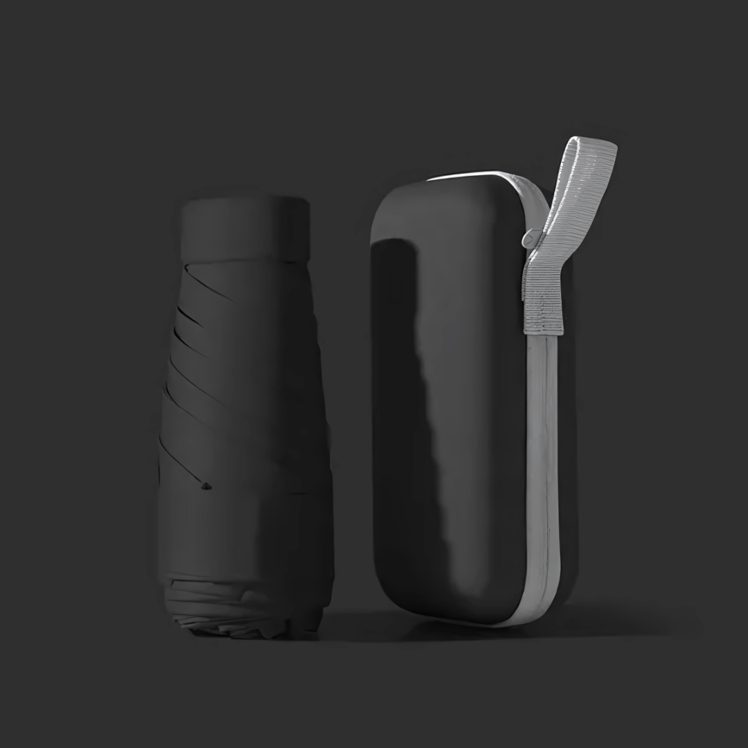 MINI SOMBRILLA – Protección solar y contra lluvia en tamaño de bolsillo