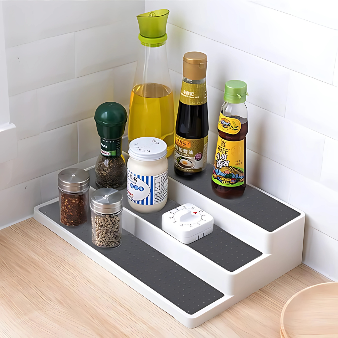 ELEVADOR PARA ESPECIAS, PERFUMES O BOTES – Orden y visibilidad en cada espacio