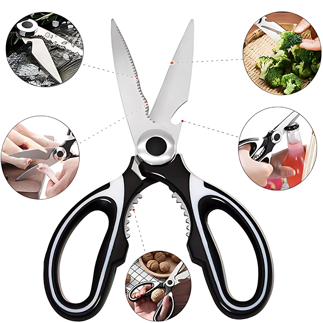 TIJERAS DE COCINA – Corte preciso y multifuncional