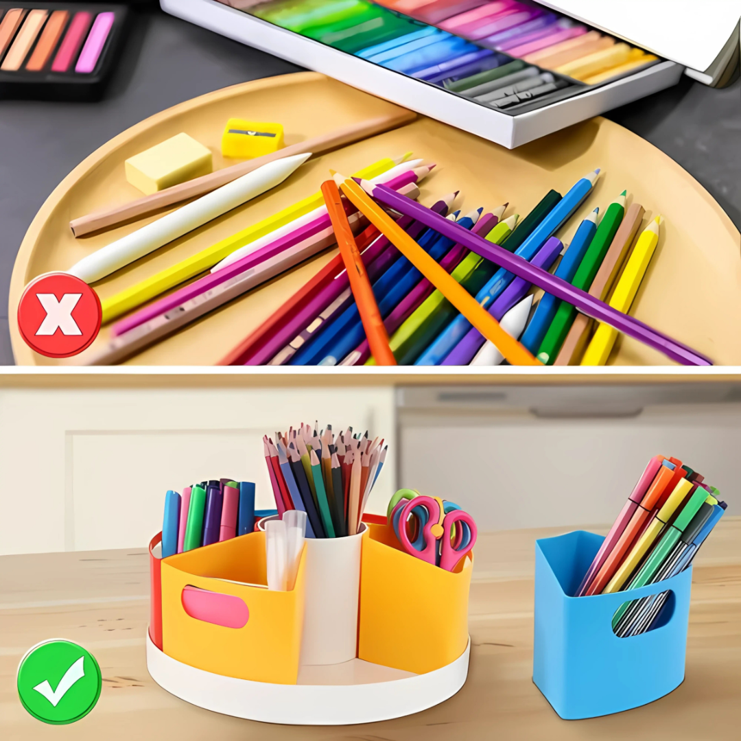 GIRATORIO DE COLORES – Diversión y organización en un solo accesorio