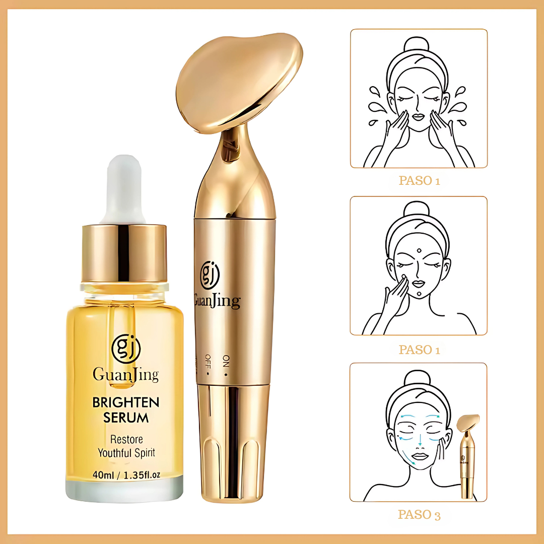 SERUM HIDRATANTE Y MASAJEADOR FACIAL – Hidratación profunda y efecto antiedad en un solo paso