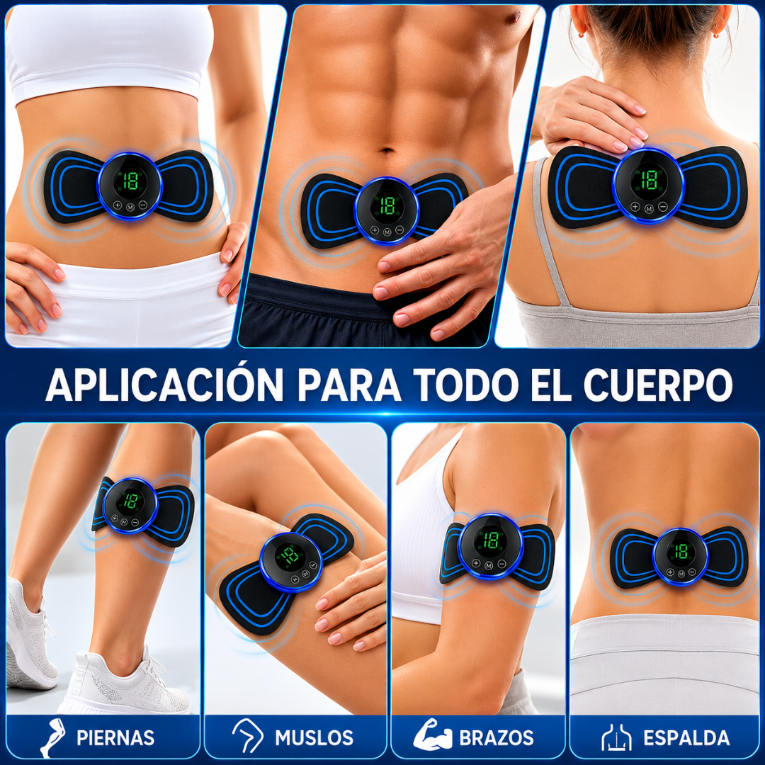 MASAJEADOR DE IMPULSOS ELECTRICOS - Relajación cervical, alivio muscular y bienestar en minutos