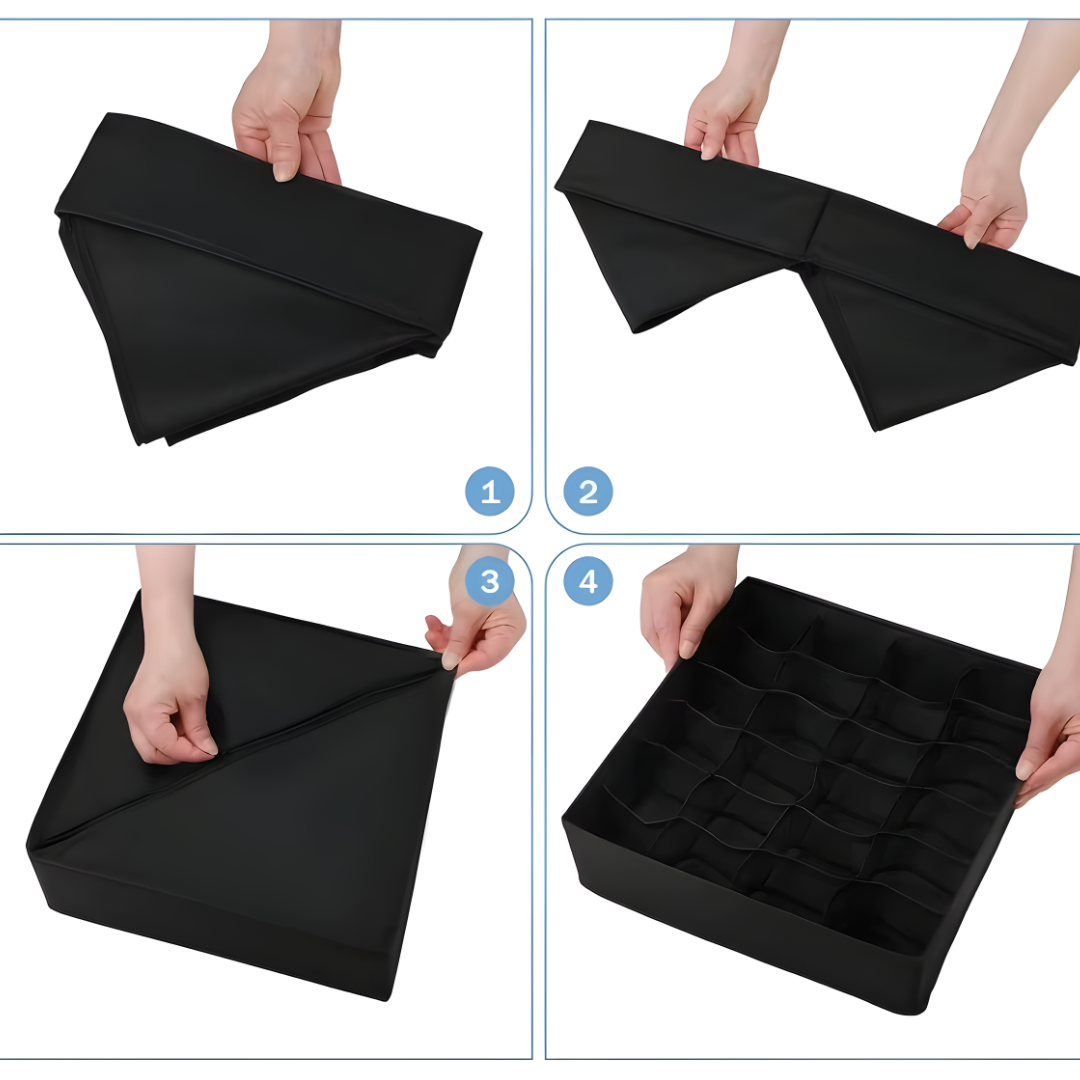 ORGANIZADOR DE ROPA INTERIOR CON ESPACIOS – Orden perfecto, cada prenda en su lugar