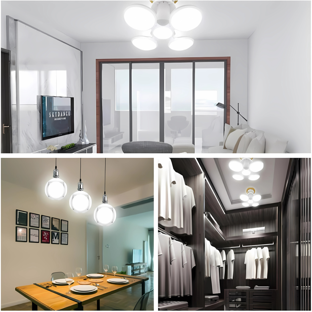 LÁMPARA LED MODERNA DE ALTA EFICIENCIA – Iluminación potente y ahorro de energía en un solo diseño