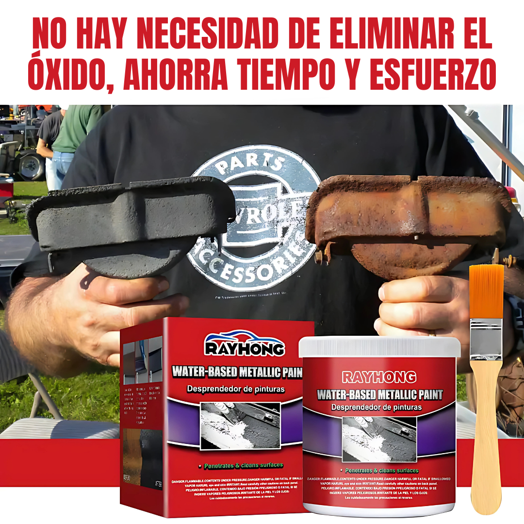 Pintura Para Óxido x 100 ml – Elimina el óxido y protege el metal por años
