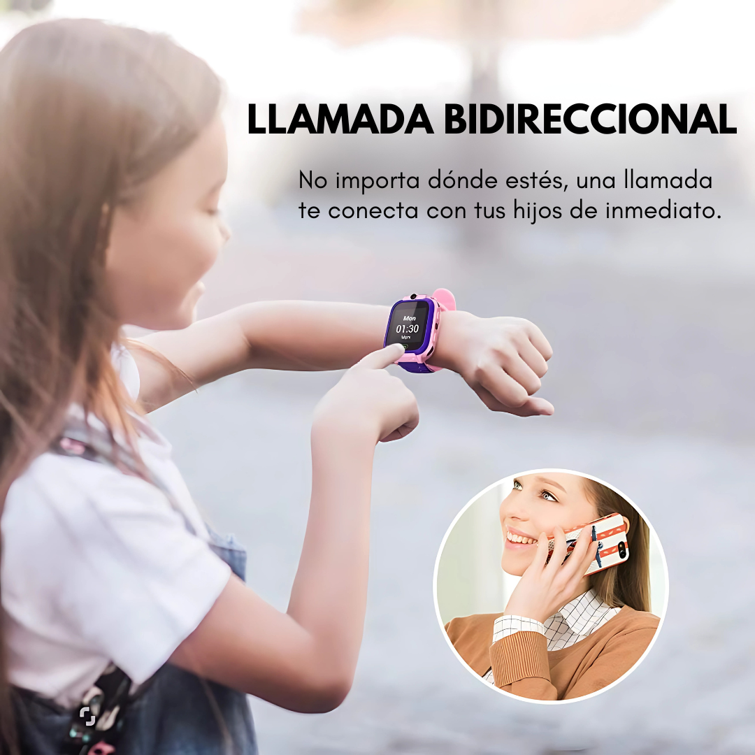 RELOJ INTELIGENTE CON TARJETA SIM PARA NIÑOS Y NIÑAS – Seguridad, diversión y comunicación en tu muñeca