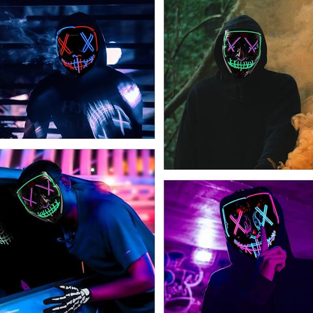 MÁSCARA NEON – Impacta, sorprende y brilla donde vayas