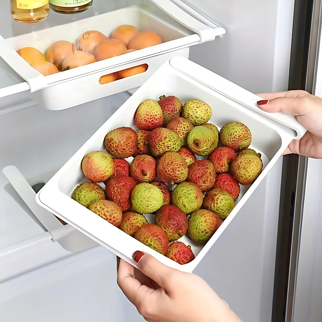 ORGANIZADOR PARA REFRIGERADOR – Más espacio y orden para tus alimentos