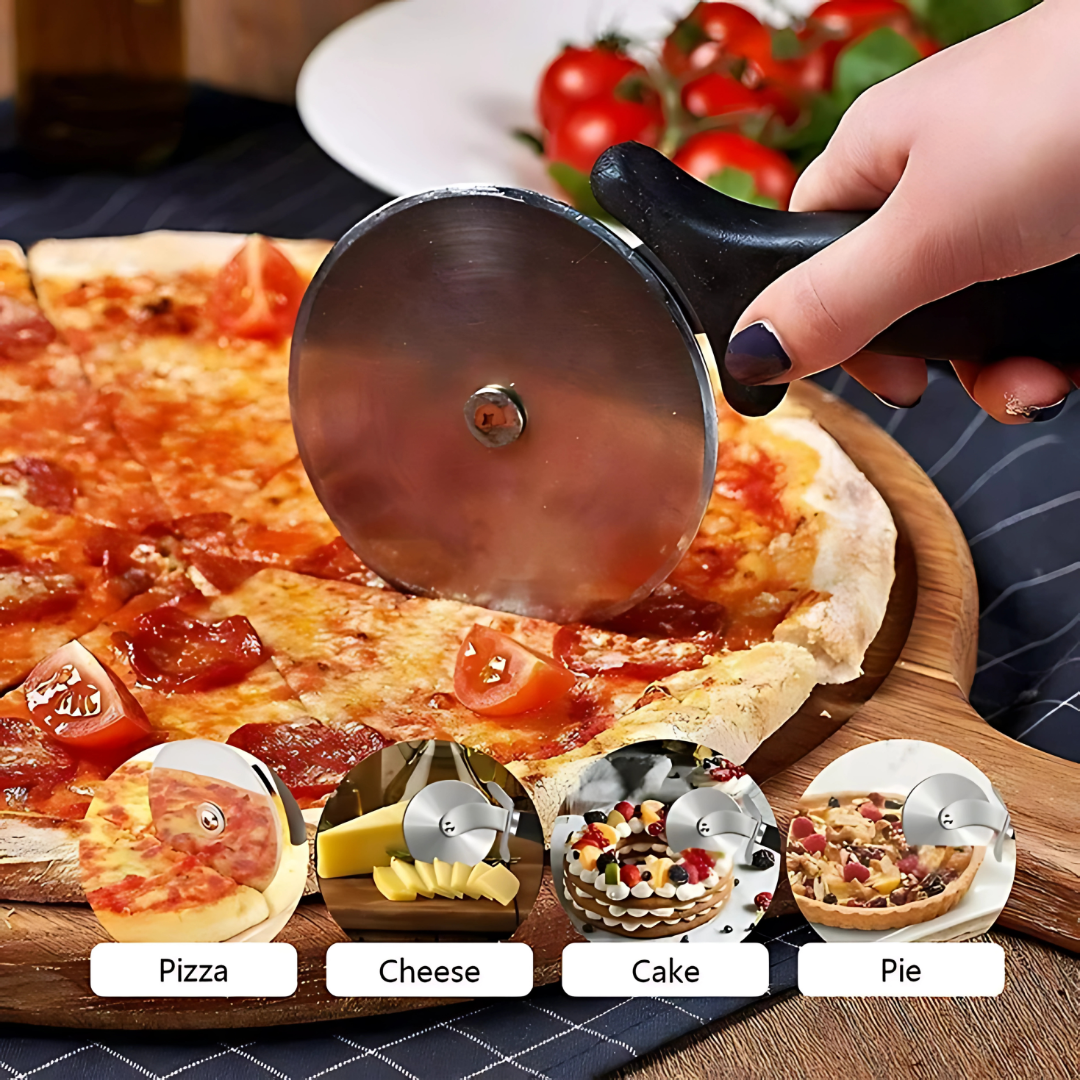 CORTADOR DE PIZZA DE 4PLG – Cortes rápidos y precisos en cada rebanada