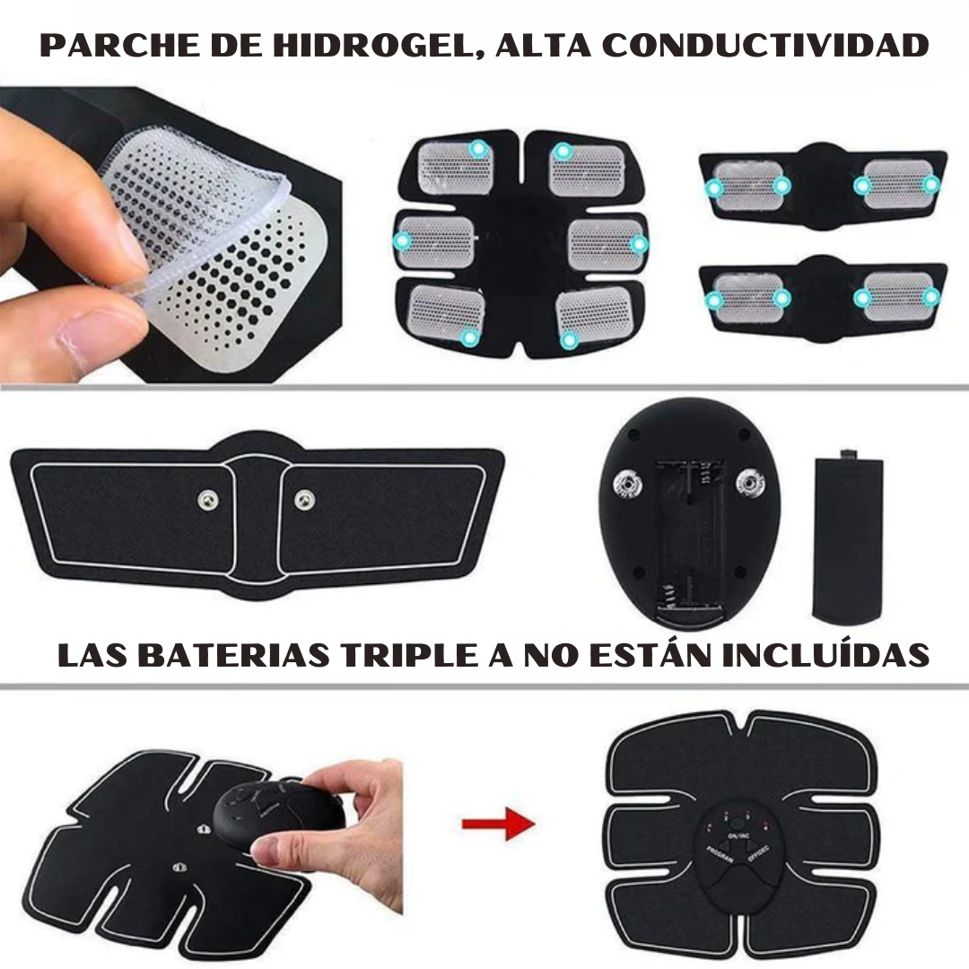 Electroestimulador Muscular CorePulse - Define tu abdomen sin largas rutinas de gimnasio.