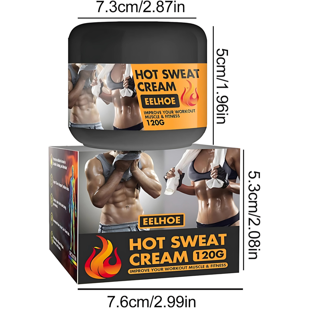 HOT SWEET CREAM – Quema grasa localizada y suda más en cada entrenamiento