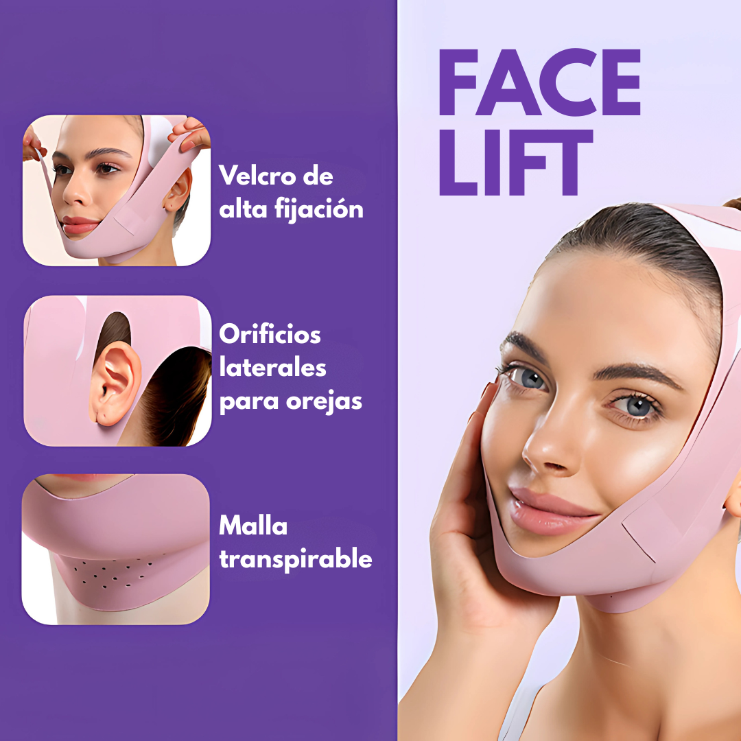 FACE LIFT – Reafirma y moldea tu rostro de forma natural