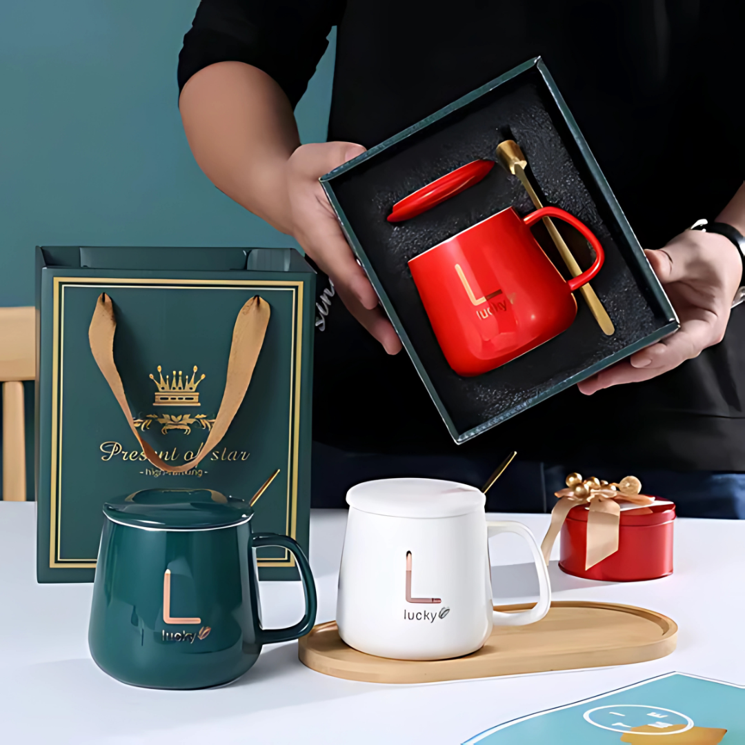 TAZA CON BASE ELÉCTRICA AMARILLA – Mantén tu bebida siempre caliente