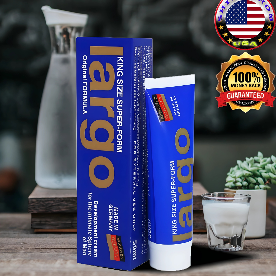 LARGO CREAM – Potencia y confianza masculina