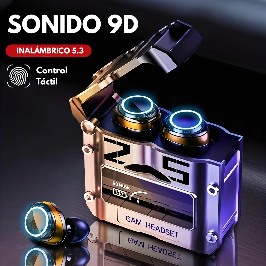 AURICULARES INALÁMBRICOS M25 – Sonido potente, estilo gamer y libertad total