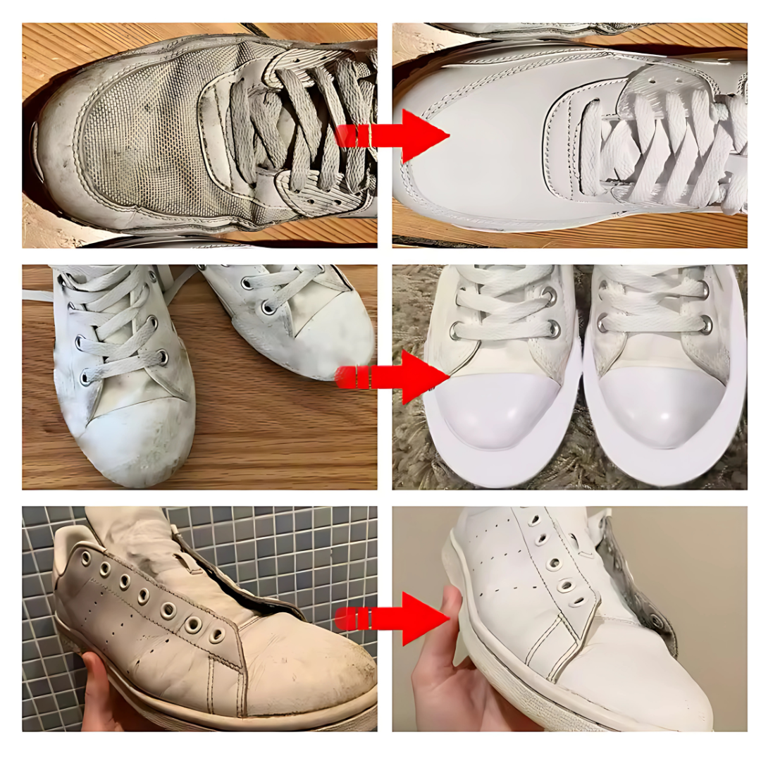 CERA LIMPIEZA DE ZAPATOS – REMOVING STAINS Deja tus tenis como nuevos