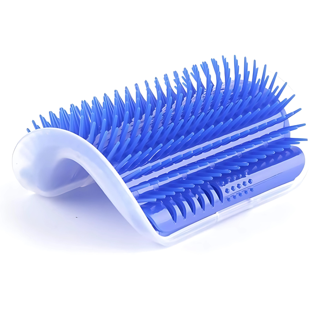 CEPILLO RASCADOR GATO (PACK DE 2) – Relaja, masajea y elimina el pelo suelto