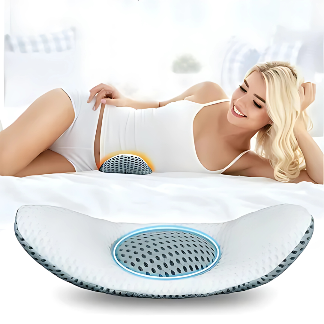 ALMOHADA LUMBAR ORTOPÉDICA – Alivio inmediato para tu espalda baja