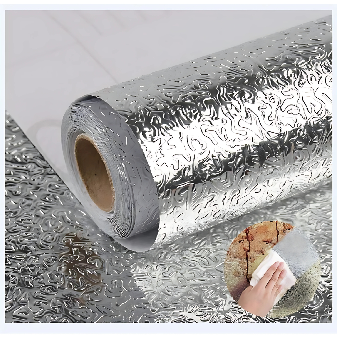 PAPEL TAPIZ DE COCINA A PRUEBA DE ACEITE (40CM X 2MTS) Pack x2 – Protege y renueva tus superficies con estilo