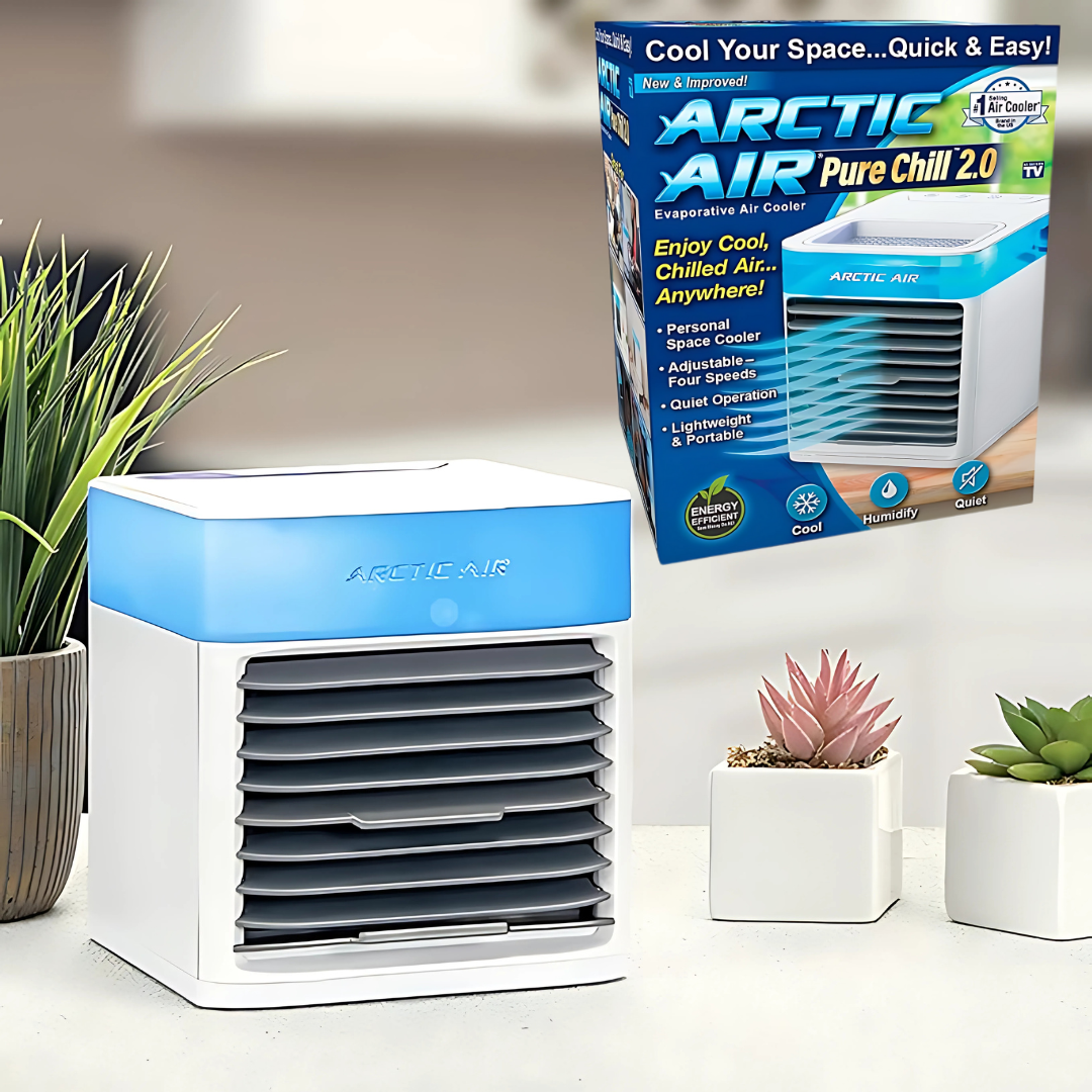 MINI AIRE ACONDICIONADO ARTIC AIR – Frescura portátil al instante