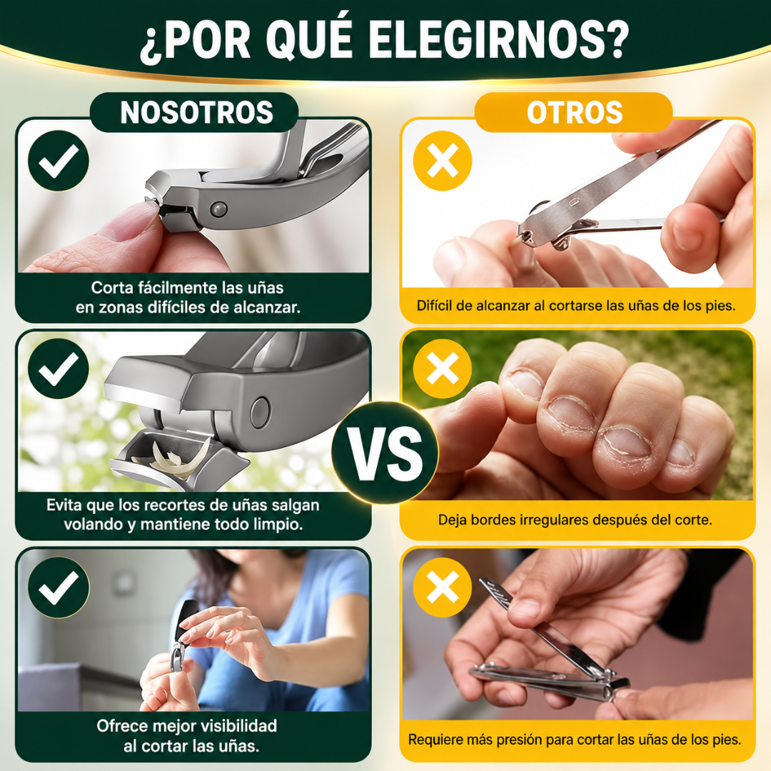 CORTAUÑAS PROFESIONAL – Corte preciso y seguro