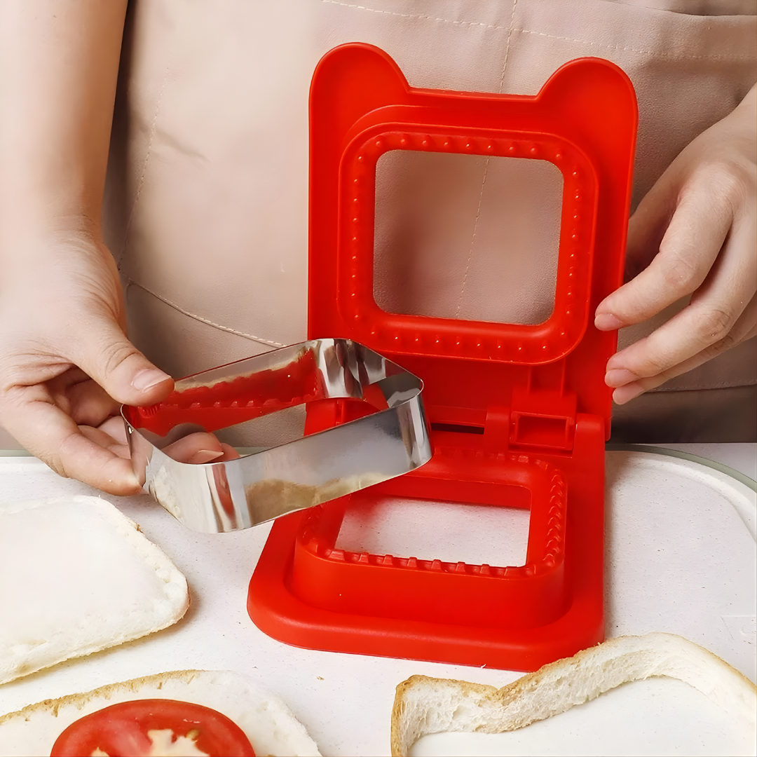SANDWICH MOLD (PACK2) – Sándwiches perfectos, corte uniforme y cocina práctica