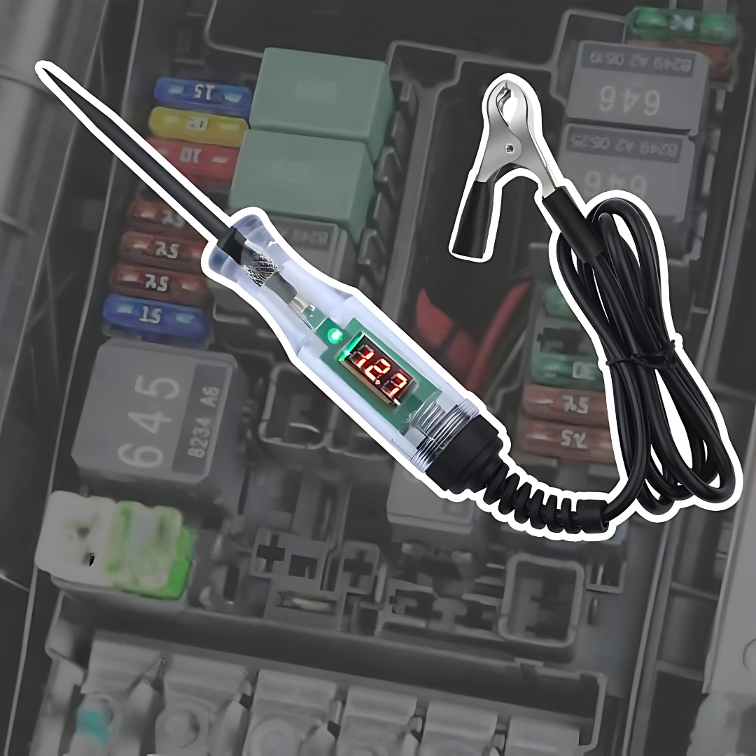 Car Voltage Tester – Detecta fallas eléctricas en segundos y sin esfuerzo