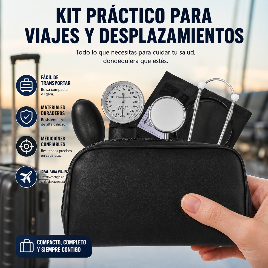 KIT PARA MEDIR LA PRESIÓN ARTERIAL – Control confiable en casa