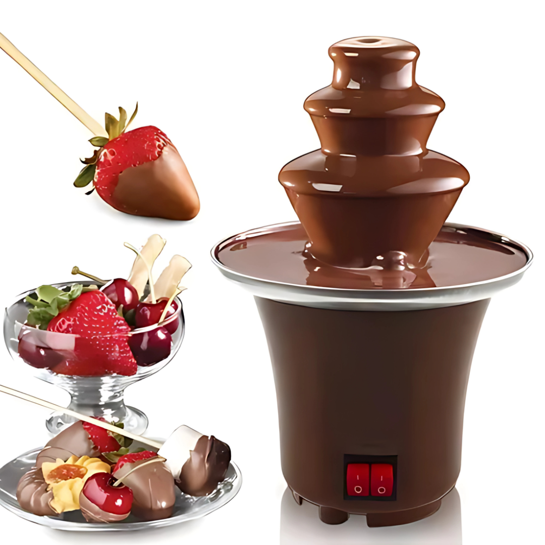 FUENTE DE CHOCOLATE ELÉCTRICA – Diversión y sabor en cada reunión