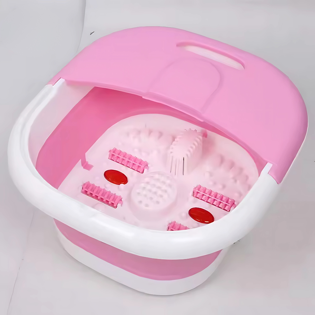 TINA SPA PARA PIES CON MASAJEADOR PLEGABLE – Relajación y cuidado desde casa