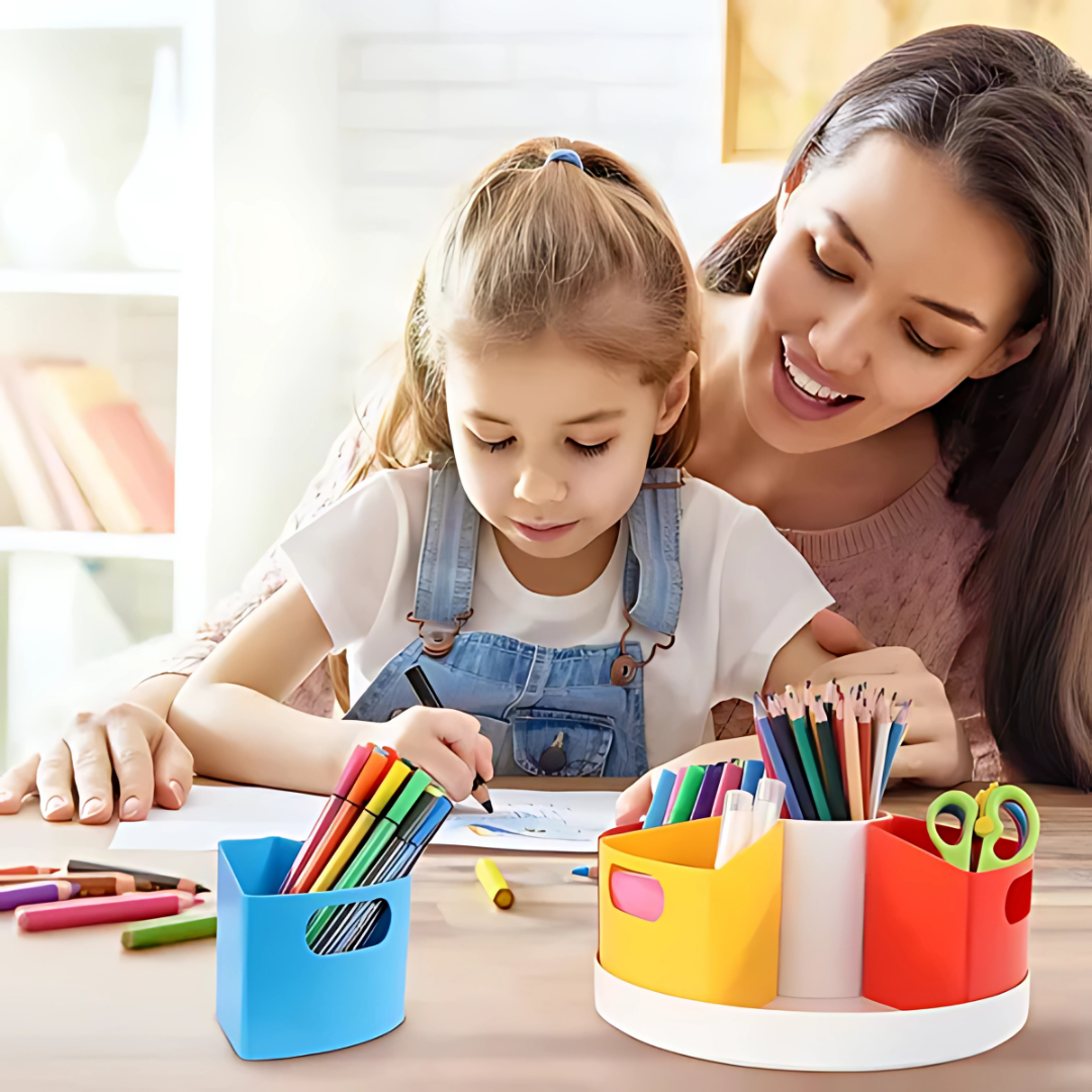 GIRATORIO DE COLORES – Diversión y organización en un solo accesorio