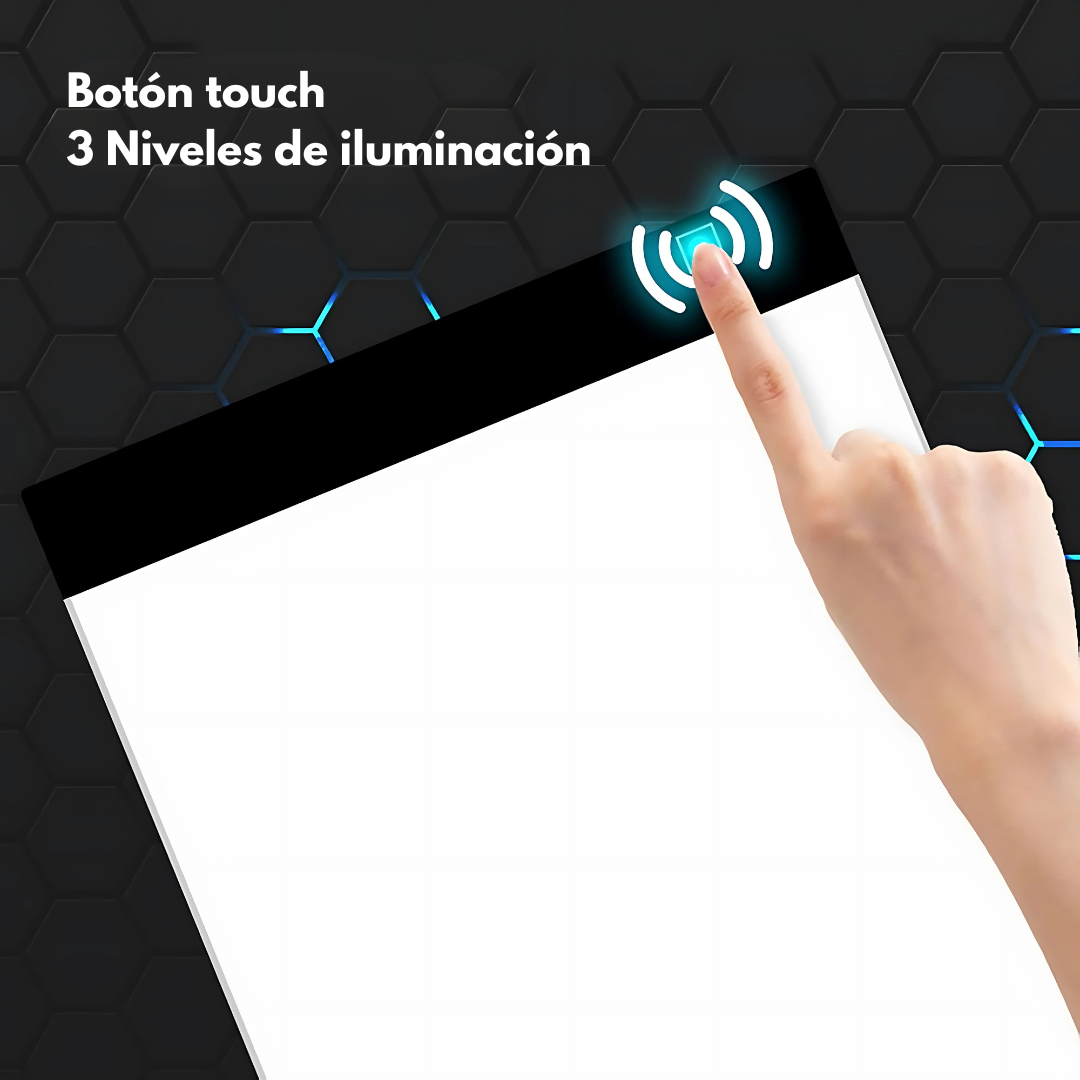 LIGHT TRACING TABLET – Dibuja, calca y crea sin límites