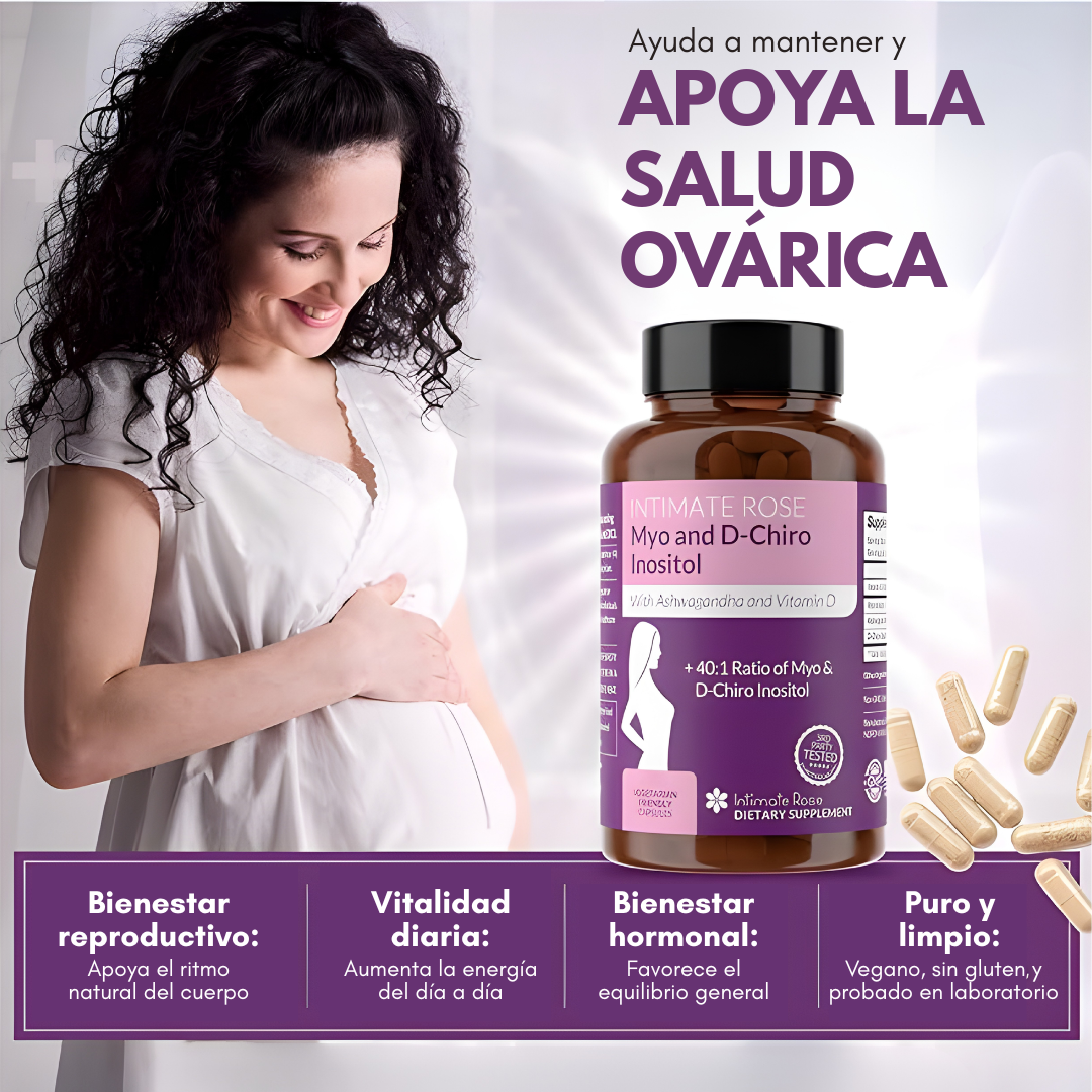 MYO INOSITOL INTIMATE ROSE X 120 CAPS – Equilibrio femenino diario