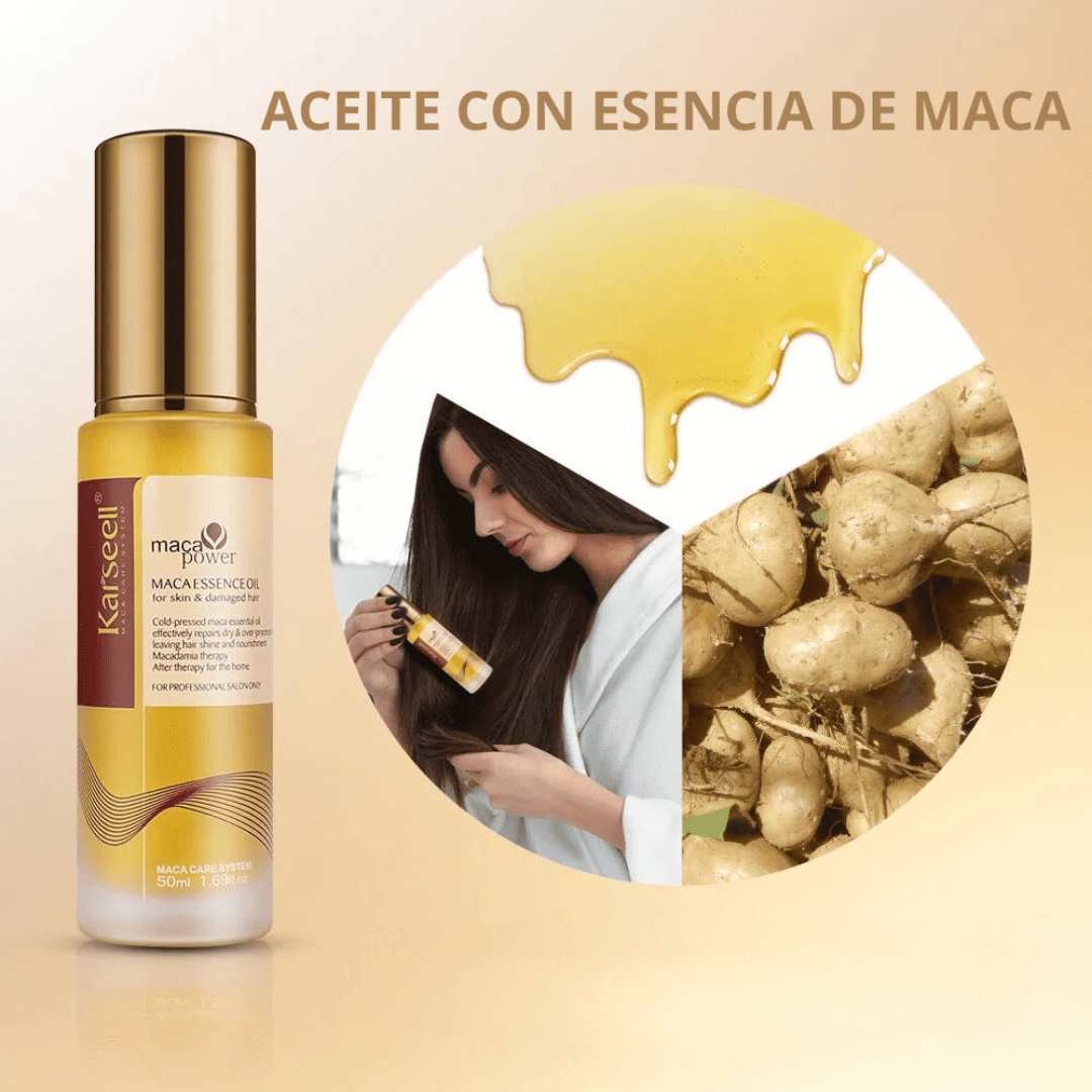 GOTAS PARA CABELLO KARSEELL – Nutrición intensa y brillo irresistible