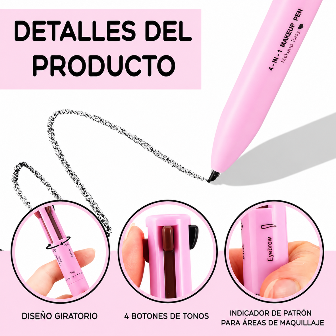 LÁPIZ MÁGICO DE BELLEZA (PACK*2) – Iluminación precisa, corrección instantánea y acabado profesional