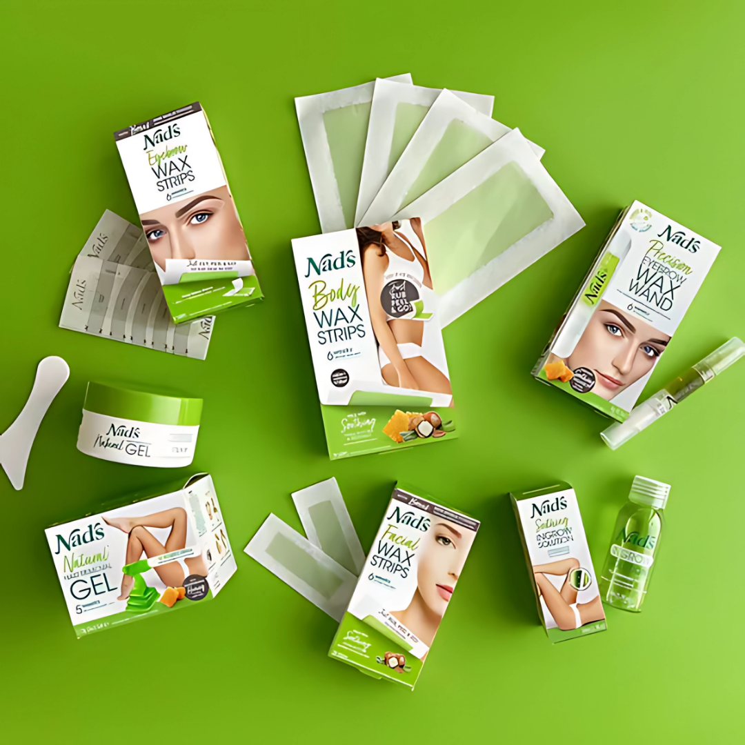 NAD’S BODY WAX STRIPS (20 UNDS.) – Depilación rápida y efectiva en casa
