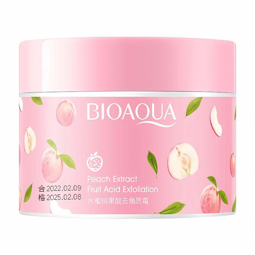 EXFOLIANTE FACIAL DURAZNO BIOAQUA – Limpieza profunda con suavidad irresistible