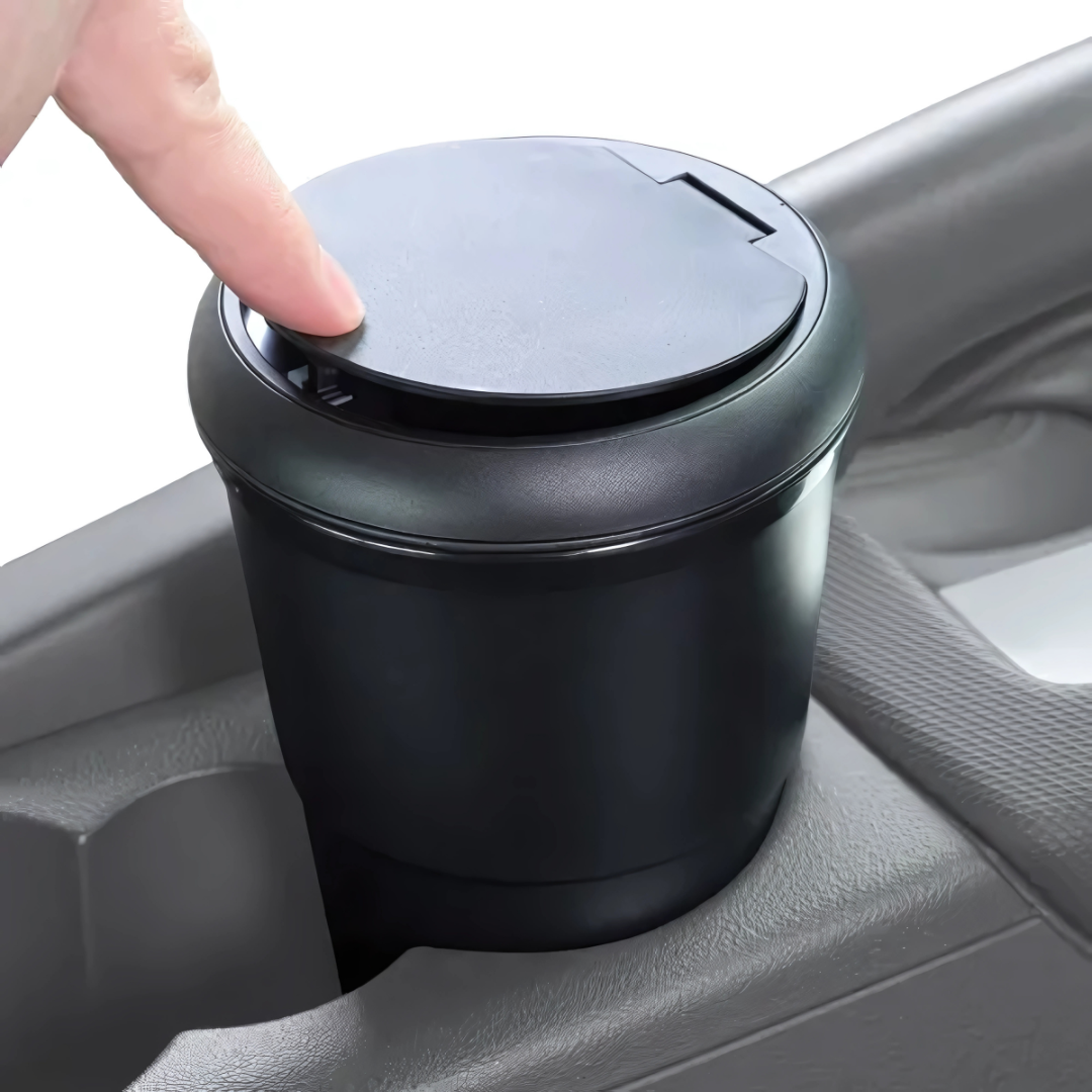 BASURERO PUSH PARA CARRO – Mantén tu auto limpio y sin malos olores