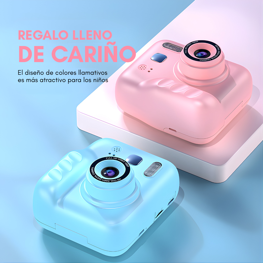 CÁMARA INSTANTÁNEA – Captura momentos únicos, imprime recuerdos y revive emociones al instante